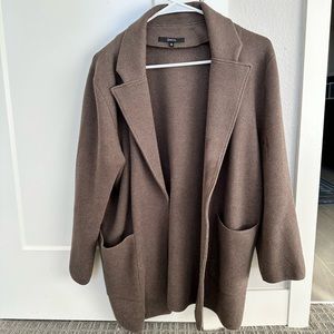 Quince 100% Organic Cotton Knit Blazer - Med